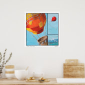 Wer fliegt dieses Ding? Poster (Küche)