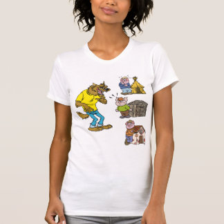Wer fürchtet den Big Bully Wolf? T - Shirt