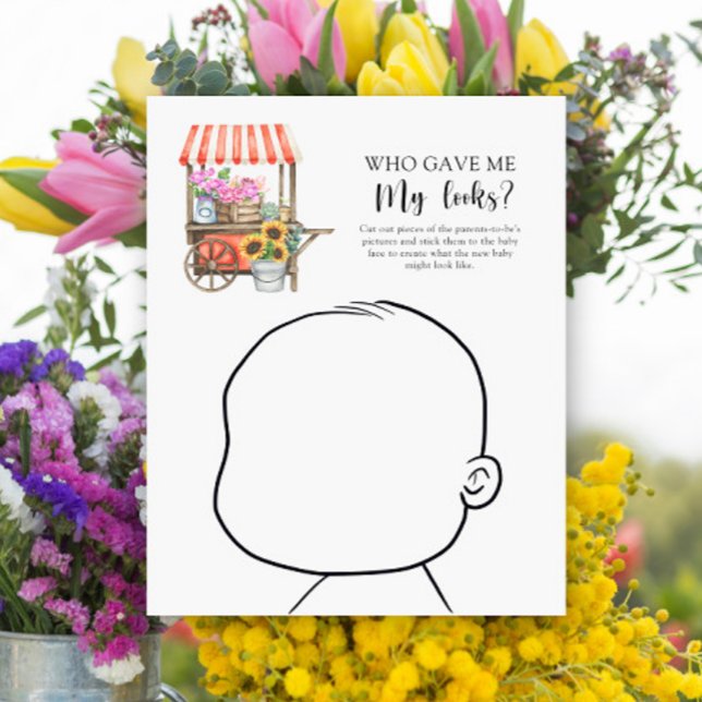 Wer gab mir mein Aussehen-Baby-Duschspiel? (Von Creator hochgeladen)