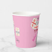 Wer geboren überrascht Baby Pappbecher (Rechts)