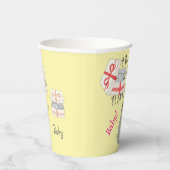 Wer geboren überrascht Baby Pappbecher (Rechts)