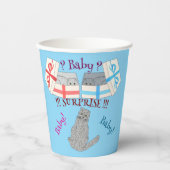 Wer geboren überrascht Baby Pappbecher (Vorderseite)