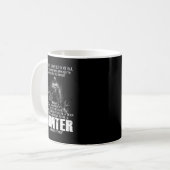 Wer Geboren war, Jäger zu werden, die Spaß bei der Kaffeetasse (Vorderseite Links)