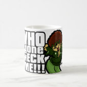 Wer 'gegangener Karo ich Kaffeetasse (Mittel)
