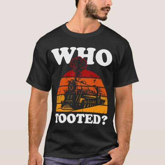 Wer getootet hat T-Shirt (Vorderseite)