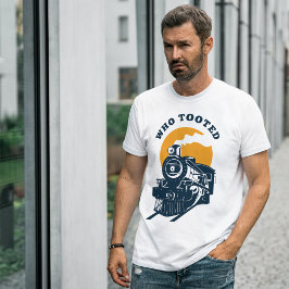 Wer getootet hat, Triebfahrzeugführer und Triebzug T-Shirt