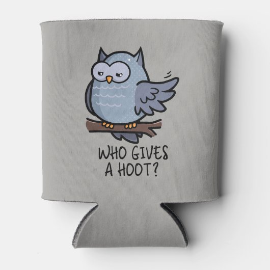 Wer gibt eine Hoot? Dosenkühler (Vorderseite)