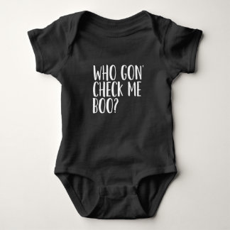 Wer Gon Karo ich Boo? Baby-Bodysuit Baby Strampler