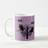 Wer Grammar Owls English Style Spaß Kaffeetasse (Links)