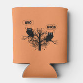 Wer Grammar Spaß Owls Dosenkühler (Rückseite)