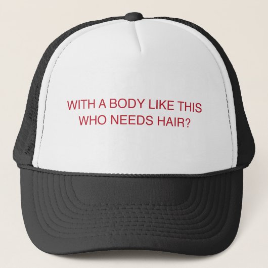 Wer Hair Red braucht Truckerkappe (Vorderseite)