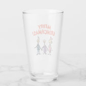 Wer Händchen hält, frohe Grinchmas Glas (Rückseite)