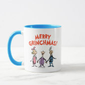 Wer Händchen hält, frohe Grinchmas Tasse (Links)