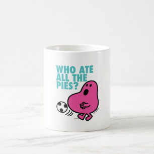 Wer hat alle Torten gegessen? Kaffeetasse