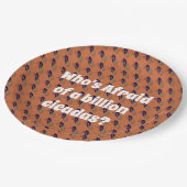 Wer hat Angst vor einer Milliarde Kikadas? Pappteller (Schrägansicht)