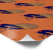 Wer hat Angst vor einer Milliarde Kikadas? Poster (Ecke)