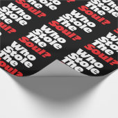 Wer hat das Soul gestohlen? Geschenkpapier (Ecke)