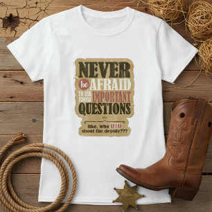 Wer hat den stellvertretenden Sheriff erschossen L T-Shirt