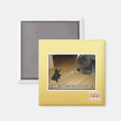 Wer hat die dunkle Seite erfunden? Magnet (Vorderseite/Rückseite)