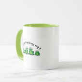 Wer hat die Frösche Gelassen? Tasse (Vorderseite Links)