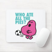 Wer hat die ganzen Pies gegessen? Mousepad (Mit Mouse)