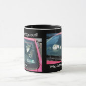 Wer hat die Hunde gelassen? Tasse (Zentrum)