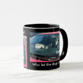 Wer hat die Hunde gelassen? Tasse (VorderseiteRechts)