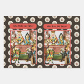 Wer hat die Tarts gestohlen? King Queen Geschenkpapier Set (Vorderseite)