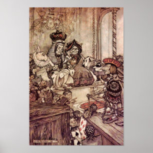 "Wer hat die Tarts gestohlen"! Poster
