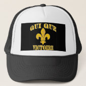 Wer hat Französisch und Sieg gediehen Truckerkappe (Vorderseite)