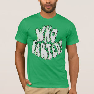 Wer hat gefurzt T-Shirt Lustig Golf Papa Grün Puff