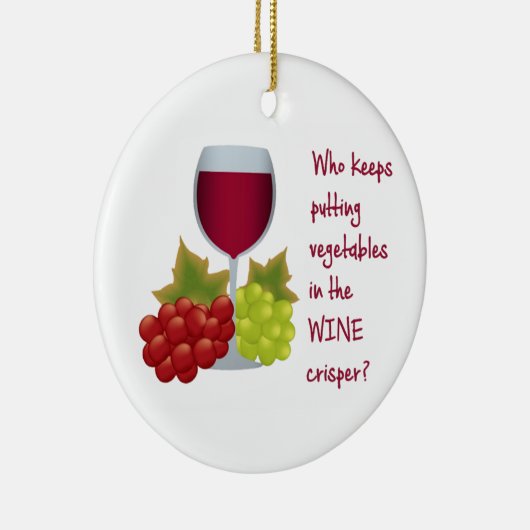 Wer hat Gemüse in die Weinknackerei gesteckt? Funn Keramikornament (Rechts)