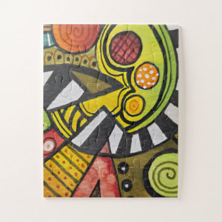 WER HAT MEIN TOMATO MIT EINER KUBISTISCHEN KNIFE G PUZZLE