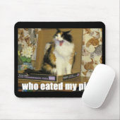Wer hat meine Pizza gegessen? Screening Mousepad (Mit Mouse)