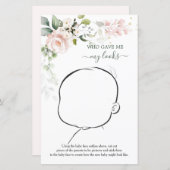 Wer hat mir mein Aussehen gegeben als ich ein Baby (Vorne/Hinten)