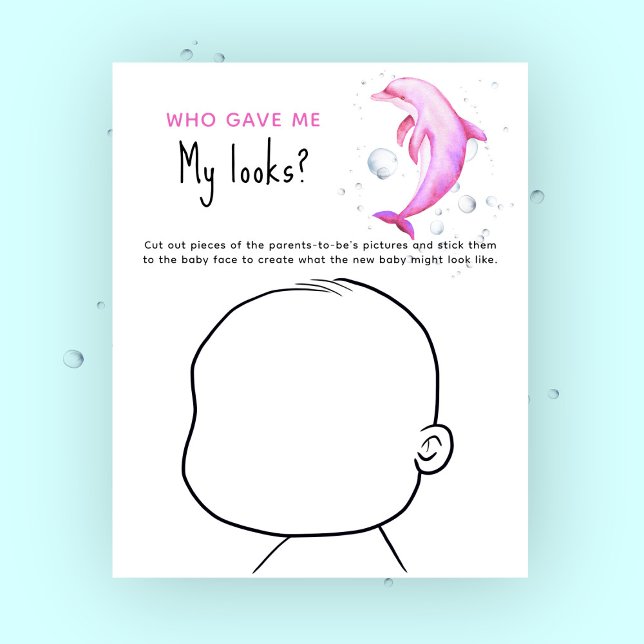 Wer hat mir mein Aussehen gegeben? Das Delphin Bab (Von Creator hochgeladen)