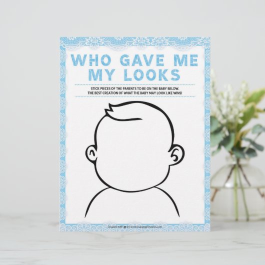 Wer hat mir meine Augen geschenkt [Luxusspitze [bl Briefbogen (Stehend Vorderseite)