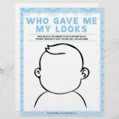 Wer hat mir meine Augen geschenkt [Luxusspitze [bl Briefbogen (Vorne/Hinten)