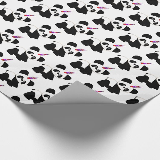 Wer hat Pandacorn Packpapier? Niemand! Geschenkpapier (Ecke)