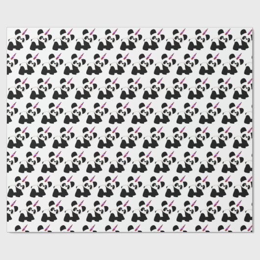 Wer hat Pandacorn Packpapier? Niemand! Geschenkpapier (Flach)