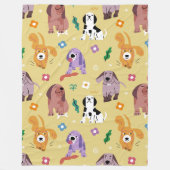 Wer hat uns gelassen? 60x80 Fleece-Blanket Fleecedecke (Vorderseite)