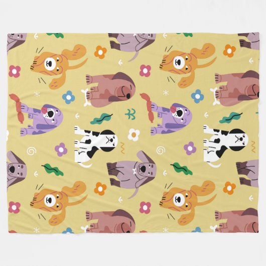 Wer hat uns gelassen? 60x80 Fleece-Blanket Fleecedecke (Vorderseite (Horizontal))