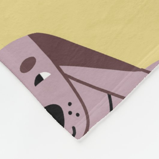 Wer hat uns gelassen? 60x80 Fleece-Blanket Fleecedecke (Ecke)