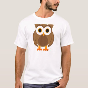 Wer? Herr Owl Cartoon T-Shirt