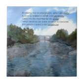 Wer ich heute bin Inspiration Fliese (Vorderseite)