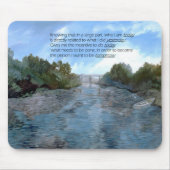 Wer ich heute bin Inspiration Mousepad (Vorne)