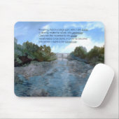 Wer ich heute bin Inspiration Mousepad (Mit Mouse)