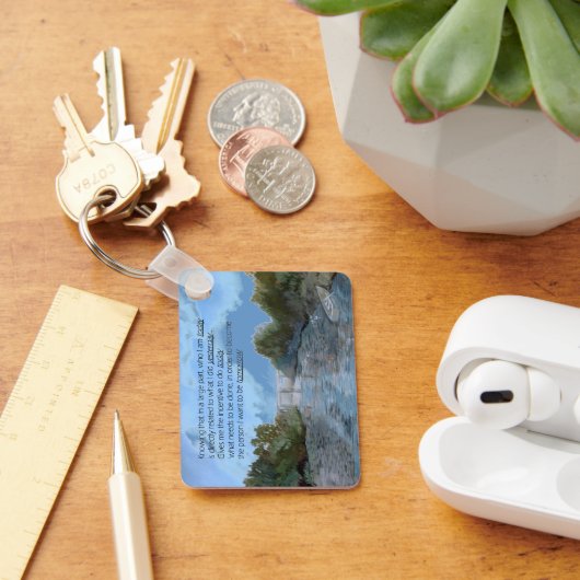 Wer ich heute bin Inspiration Schlüsselanhänger (Schreibtisch)