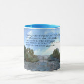 Wer ich heute bin Inspiration Tasse (Zentrum)