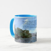 Wer ich heute bin Inspiration Tasse (Vorderseite Links)